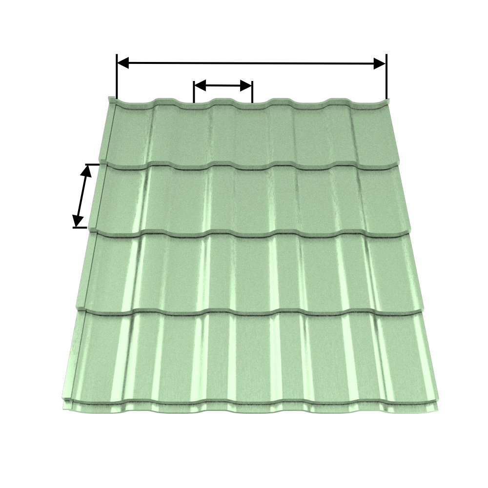 Купить Металлочерепицу Размеры Цена